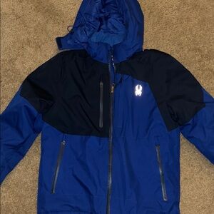 Men's Spyder Blue and Black Jacket